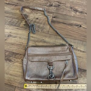 Rebecca Minkoff Metallic rose gold Crossbody Bag